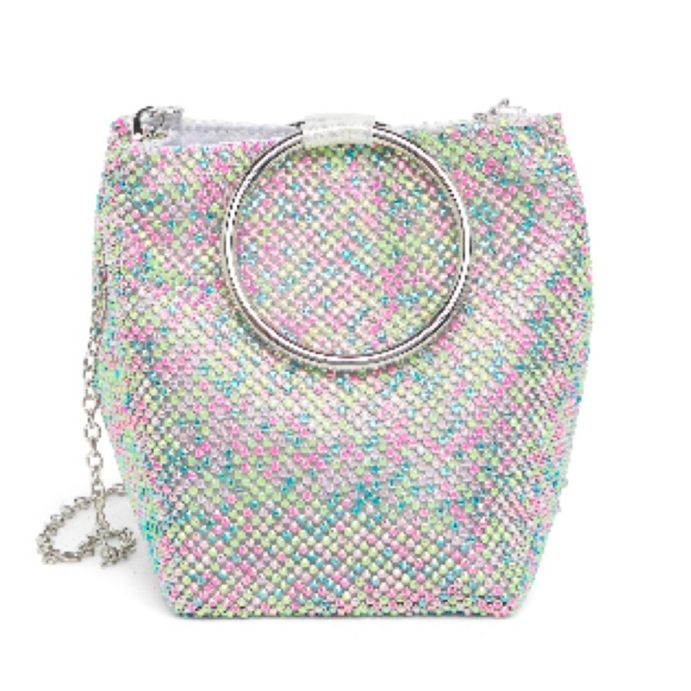 ** Pastel Rainbow Jessica McClintock purse **